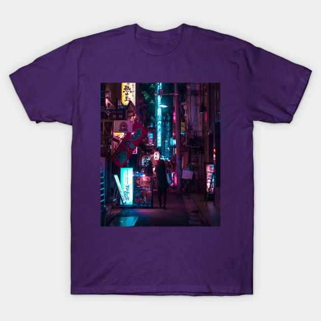 Tokyo - A Neon Wonderland T-Shirt by yassinebd